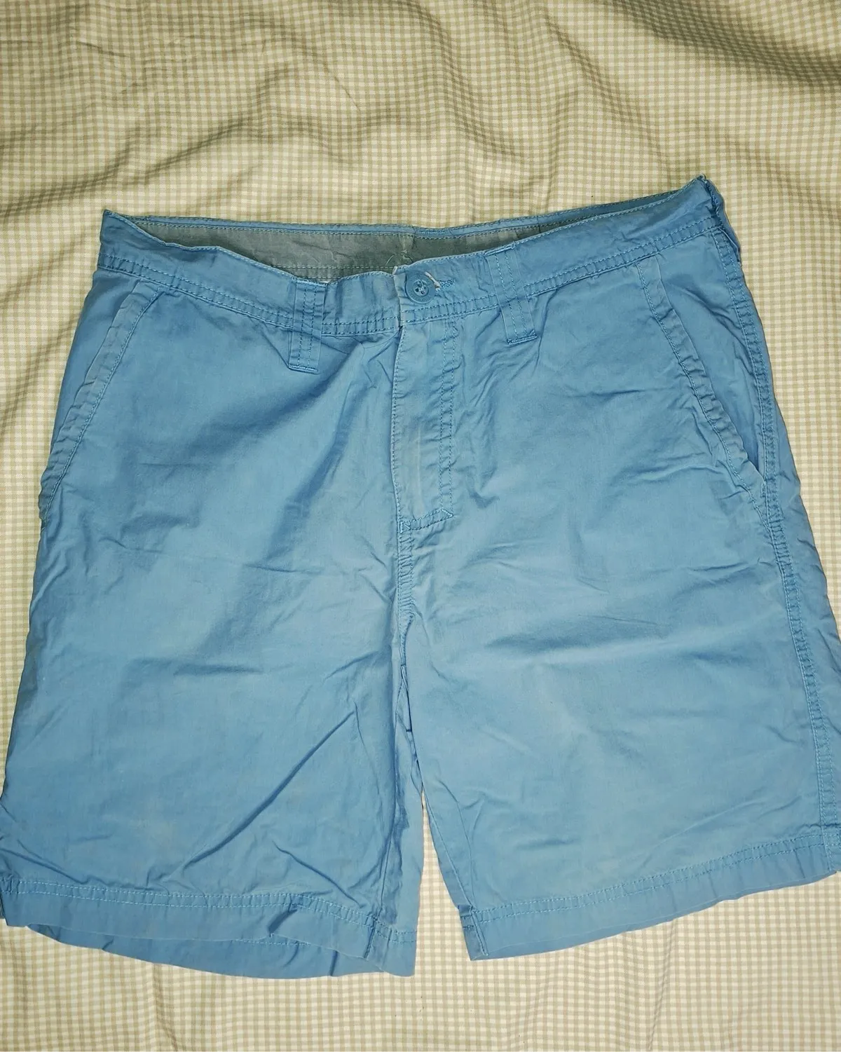 Blue Columbia Chino Shorts