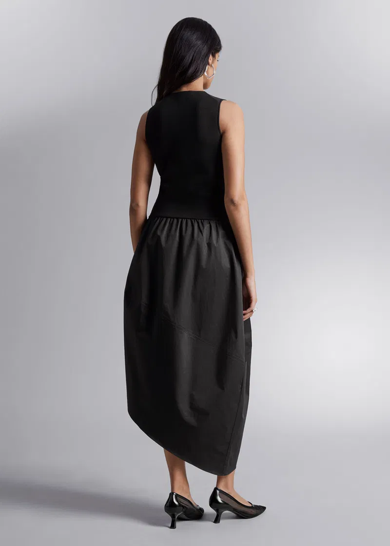 & Other Stories & Other Stories - Asymmetric Tank Midi Dress - Photo 3