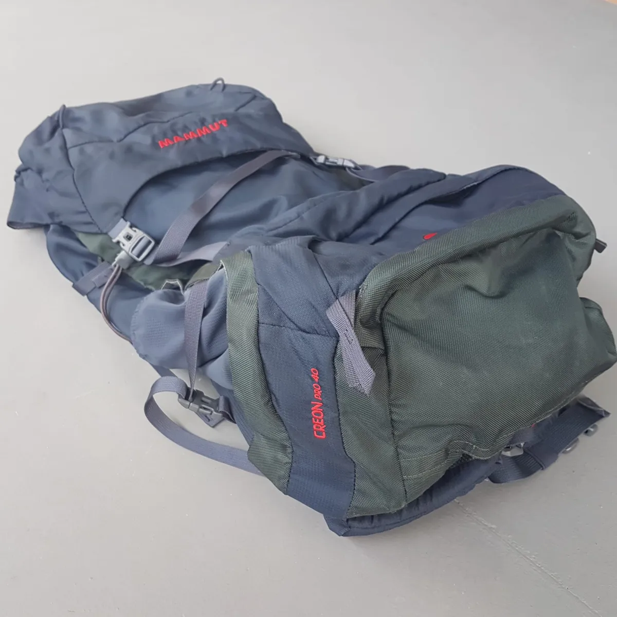 MAMMUT Original MAMMUT Backpack, Mammut Creon Pro 40L Model, RETAIL $250, Versatile Haversack, Travel Pack, 4 STREAM Butterfly Vario™ Suspension, Innovative Design, All-Round Back Ventilation,  - Photo 6