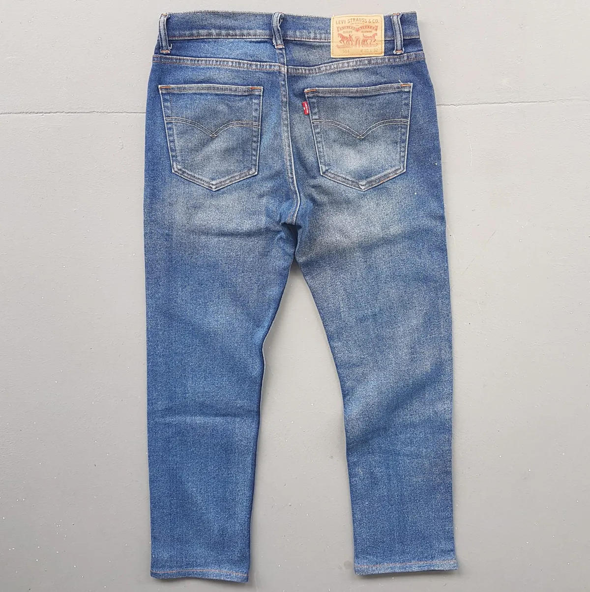 Levi's Original Levi’s Strauss Denim Jeans, Levi’s Soft Denim 505 Model, Red Tab, W31 L32, Cool Bottoms, Cosmopolitan, Stretchable, Retro Pants, Timeless Classic, American Jeans, Sleek Design, Sophistication, Pop Culture, Hip Hop, Rock Star, Cult Street Fashion - Photo 9