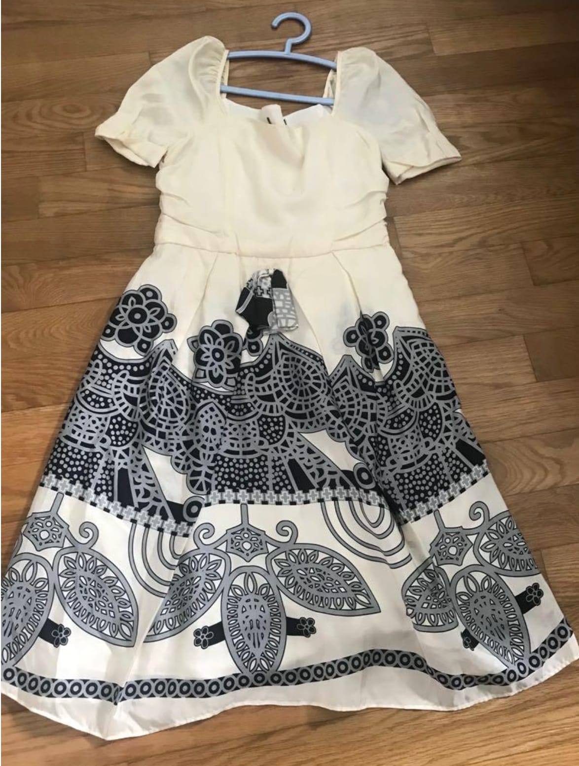 Floral Print Fit & Flare Dress