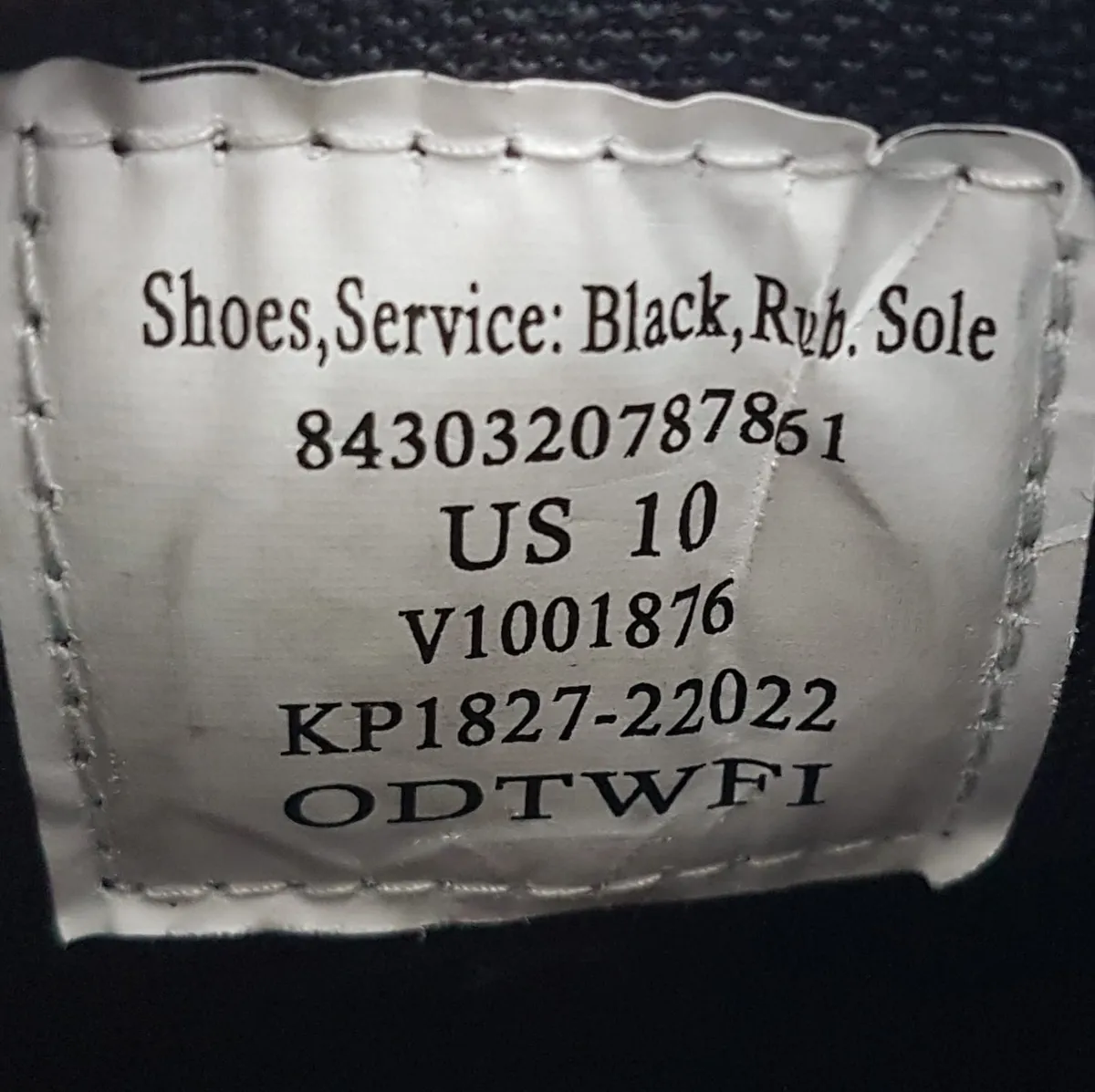 Core Comfort Professional Black Dress Shoes, US 10, UK 9, EU 43, Black Working Shoes, Original Service Shoes, Cosmopolitan, Number 1 Parade Shoes, Core Comfort Design, Sophistication, Military Standard, Timeless Appeal, Urban Style, Pop Culture, Cult Street Fashion - Photo 7
