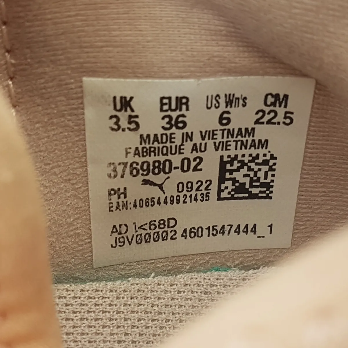 Puma Original PUMA Power XX Nitro Trainers, Designer Sneakers, US 6, UK 3.5, EUR 36, CM 22.5, Rose Quartz & Dusty Plum Model, Running Shoes, Cosmopolitan, Timeless Appeal, Urban Style, Sophistication, Streetwise, Pop Culture, Roadster, Cult Street Fashion - Photo 5