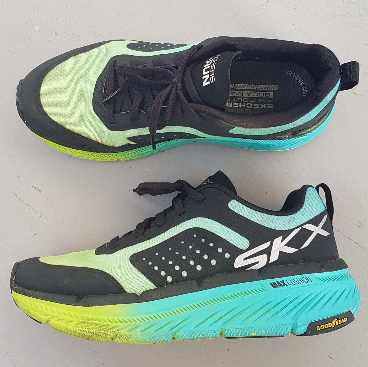 Skechers SKX Maximum Cushioning Sneakers, Premier 2.0 Residence, US 8, UK 7, EU 41, Air-Cooled, GOGA Mat, Lightweight, Cool Go Run Shoes, Good Year Sole, Multi-Colors, Natural Rocker Technology, Sophistication, Cosmopolitan, Sleek Design, Pop Culture - Photo 3