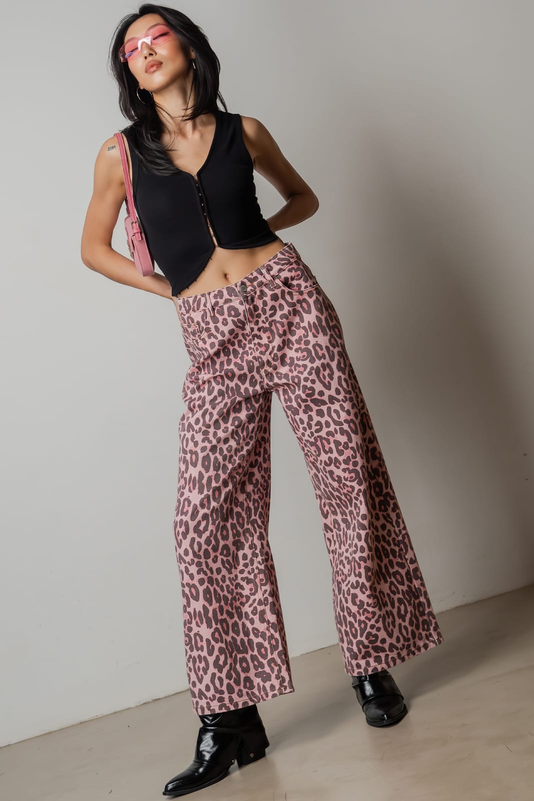 Young Hungry Free YHF Curveball Hooked Curve Top Black - Photo 2