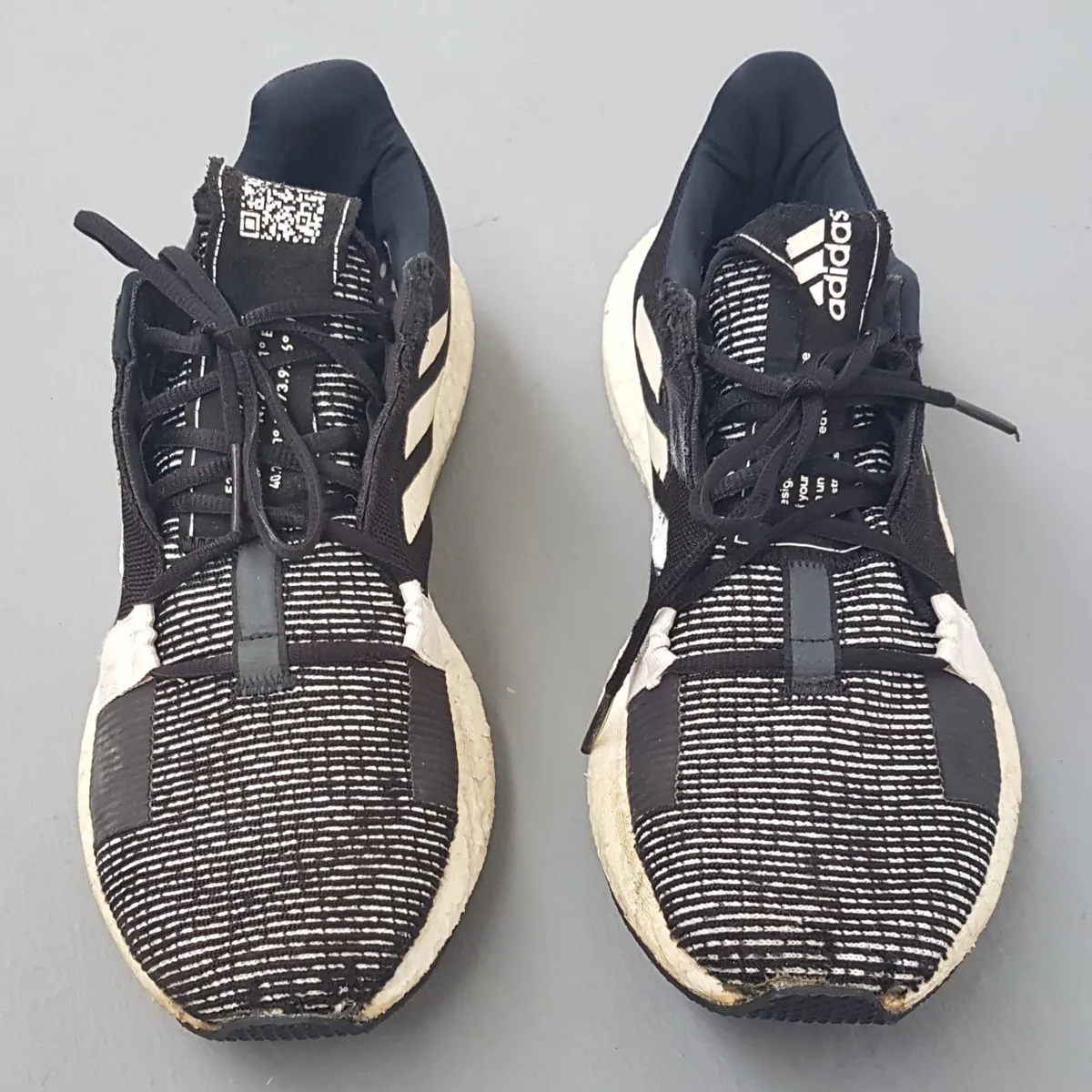 Adidas Original Adidas Running Shoes, SENSE BOOST GO Model, Core Black Linen Model, US 12, UK 11.5, EUR 46 2/3, JPN 300, Cosmopolitan, Boost Midsole, Urban Runners, Innovation, Performance, Sophistication, Streetwise, Everyday Fashion - Photo 4