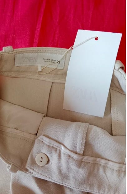 Zara Chic Cream Zara Shorts - Brand New with Tag! - Photo 5