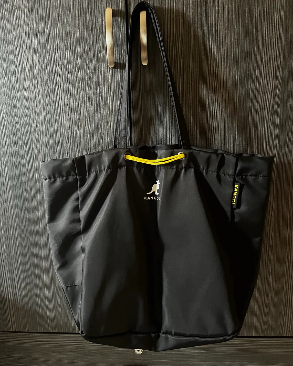 Kangol Chic Black Kangol Tote Bag