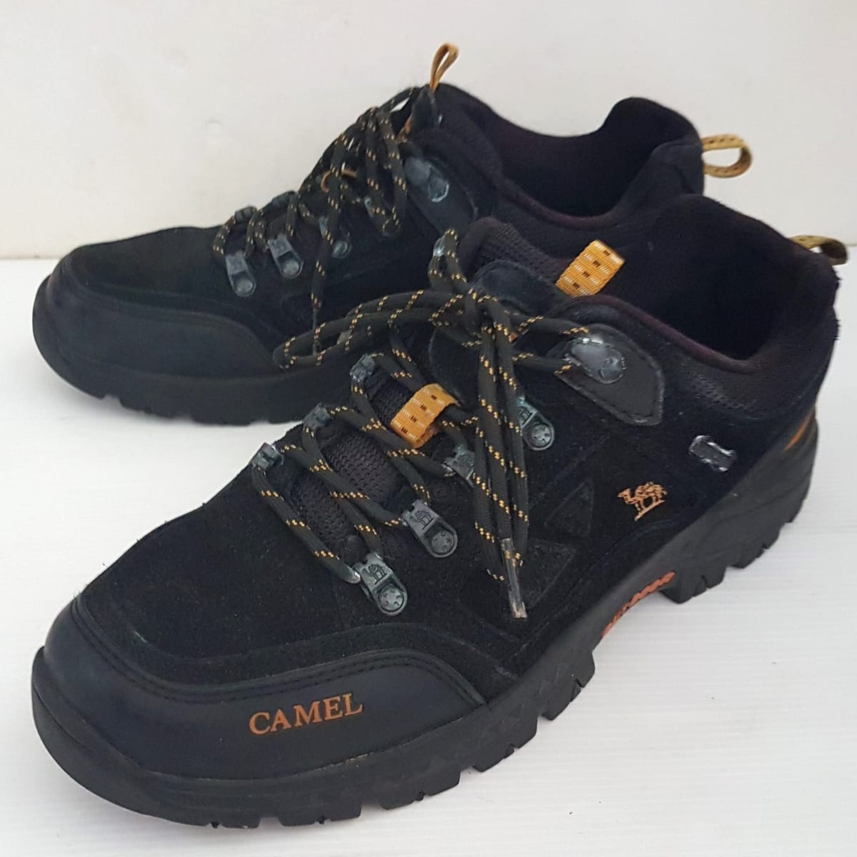CAMEL, USA Original CAMEL Adventure Shoes, Cool Black Hiking Boots, Cosmopolitan, US 8.5, UK 7.5, EU 41.5, Sleek Black Designer Shoes, Sophistication, Pop Culture, Roadster, Urban Style, Timeless Appeal, Backpackers, Cult Street Fashion, Streetwise, Outdoor Gear - Photo 2