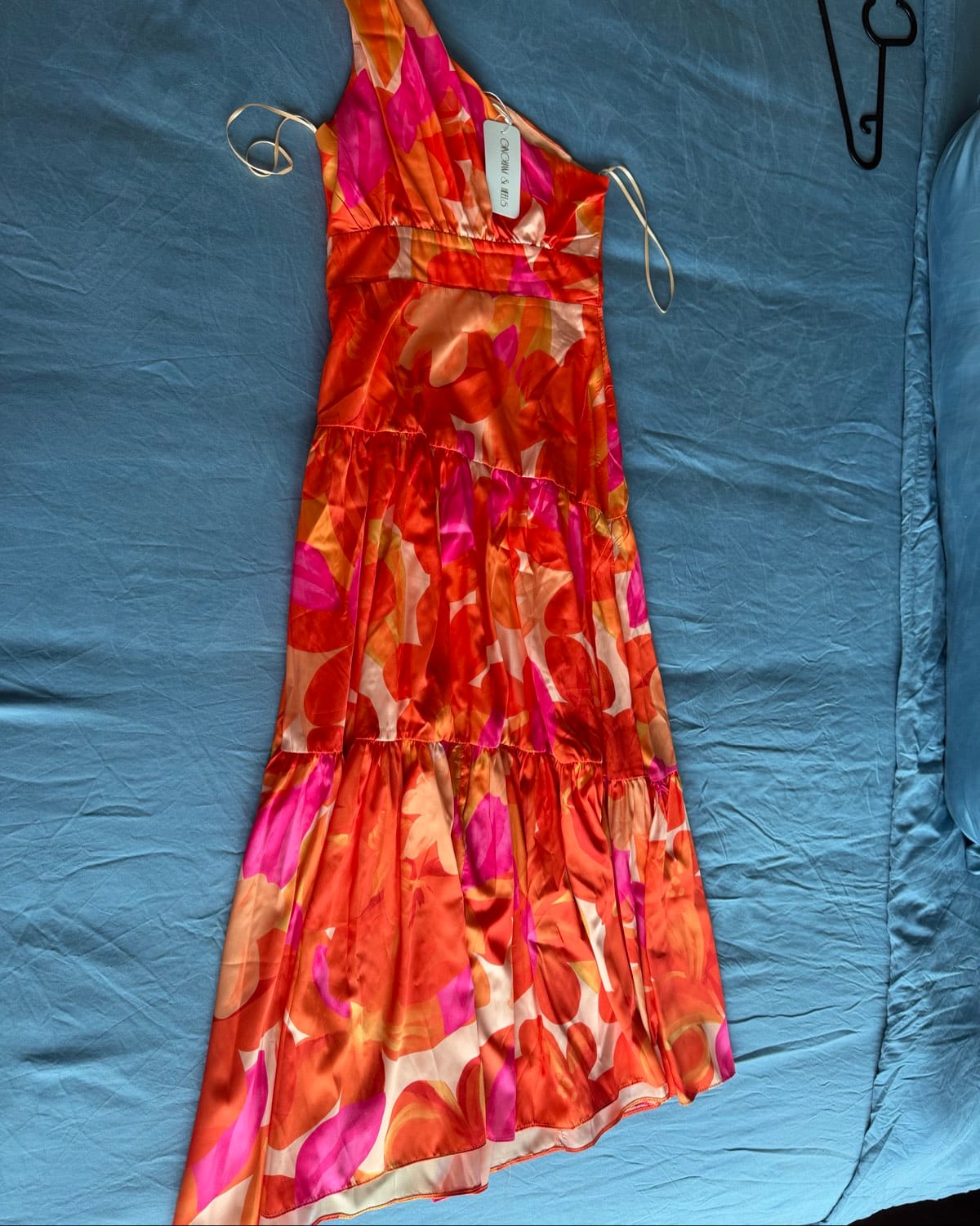Floral One-Shoulder Dress - BNWT