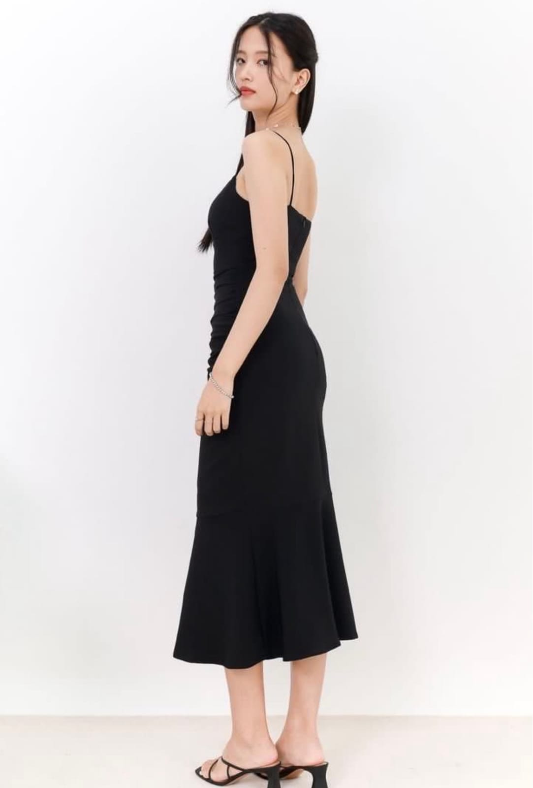 The Style Soirée TSS Rianna Ruched Midi Dress - Photo 4