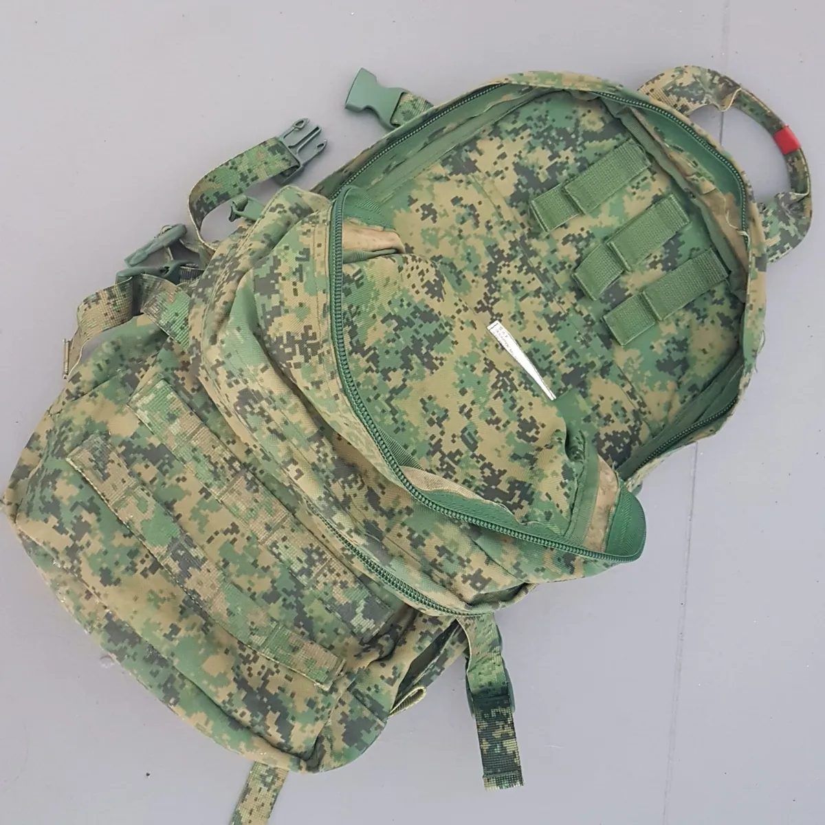 Camo Camouflage Haversack, Heavy Duty Backpack, Tactical Bag, Camo Rucksack, Military, Combat, Cosmopolitan, Travel Pack, Continental, MOLLE Design, Backpackers, Sophistication, Streetwise, Roadster, Timeless Appeal, Pop Culture, Cult Street Fashion - Photo 5