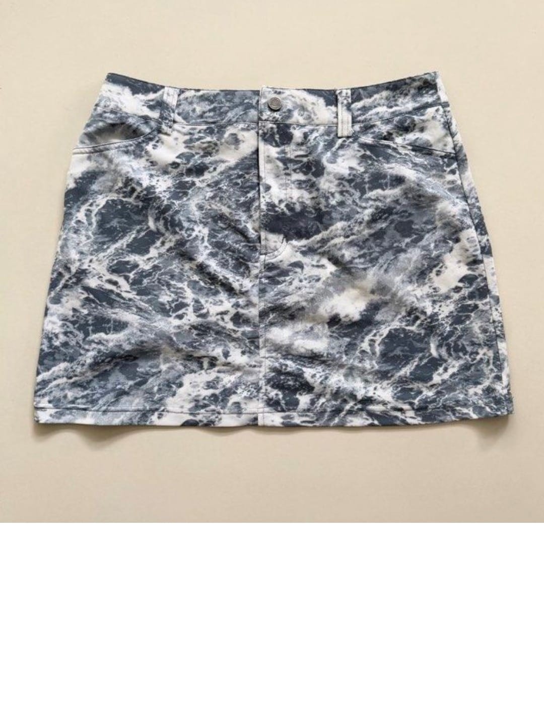 Adidas Marble Print Skirt - Chic & Comfy!