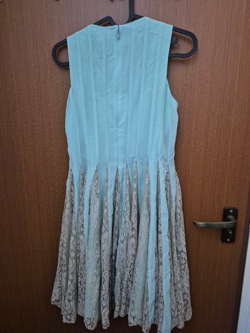ASOS ASOS Blue Lace Trim Dress (UK 6) – Elegant & Chic 💙 - Photo 2