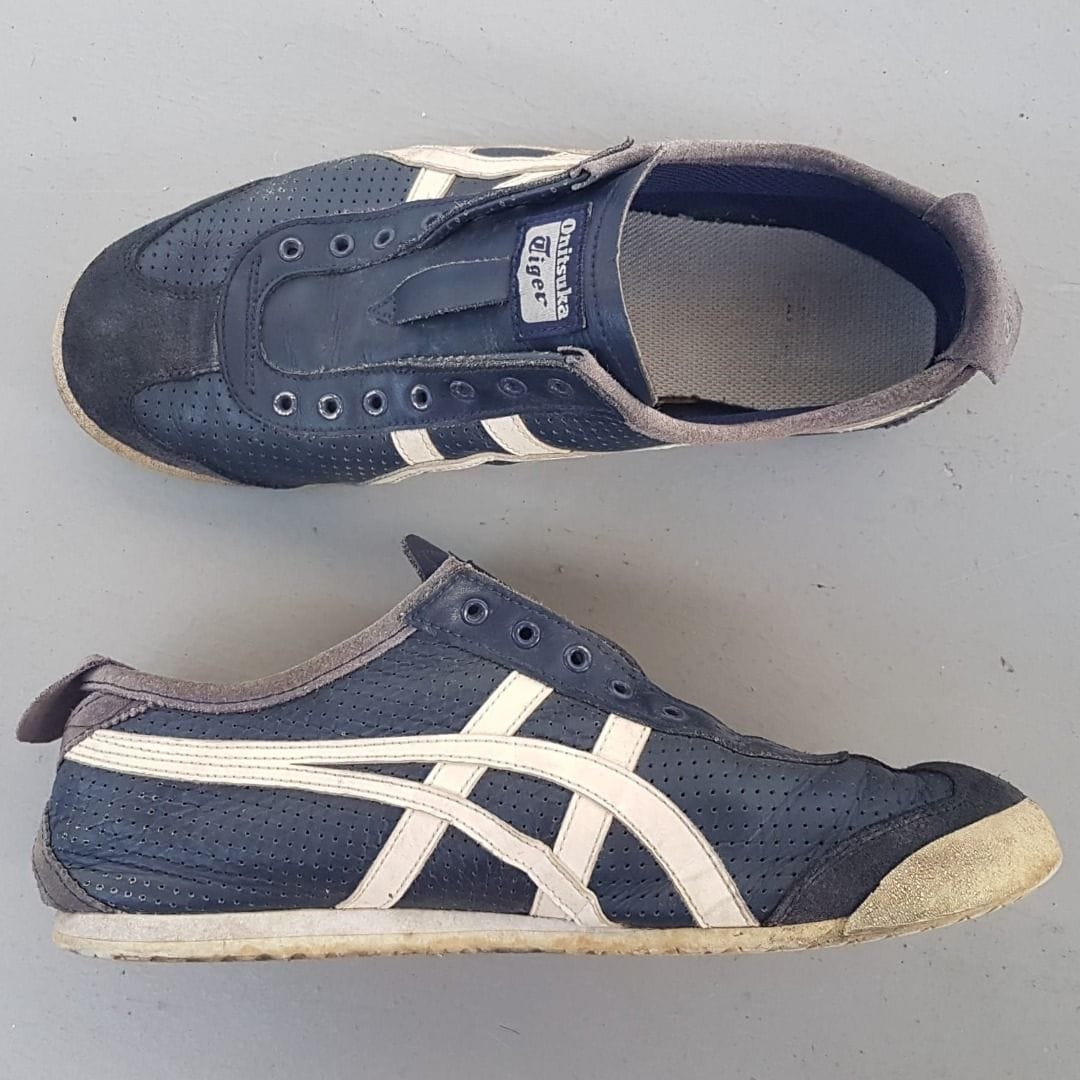 Onitsuka Tiger Mexico 66 Navy Slip-On Sneakers - EU 42.5, US 9