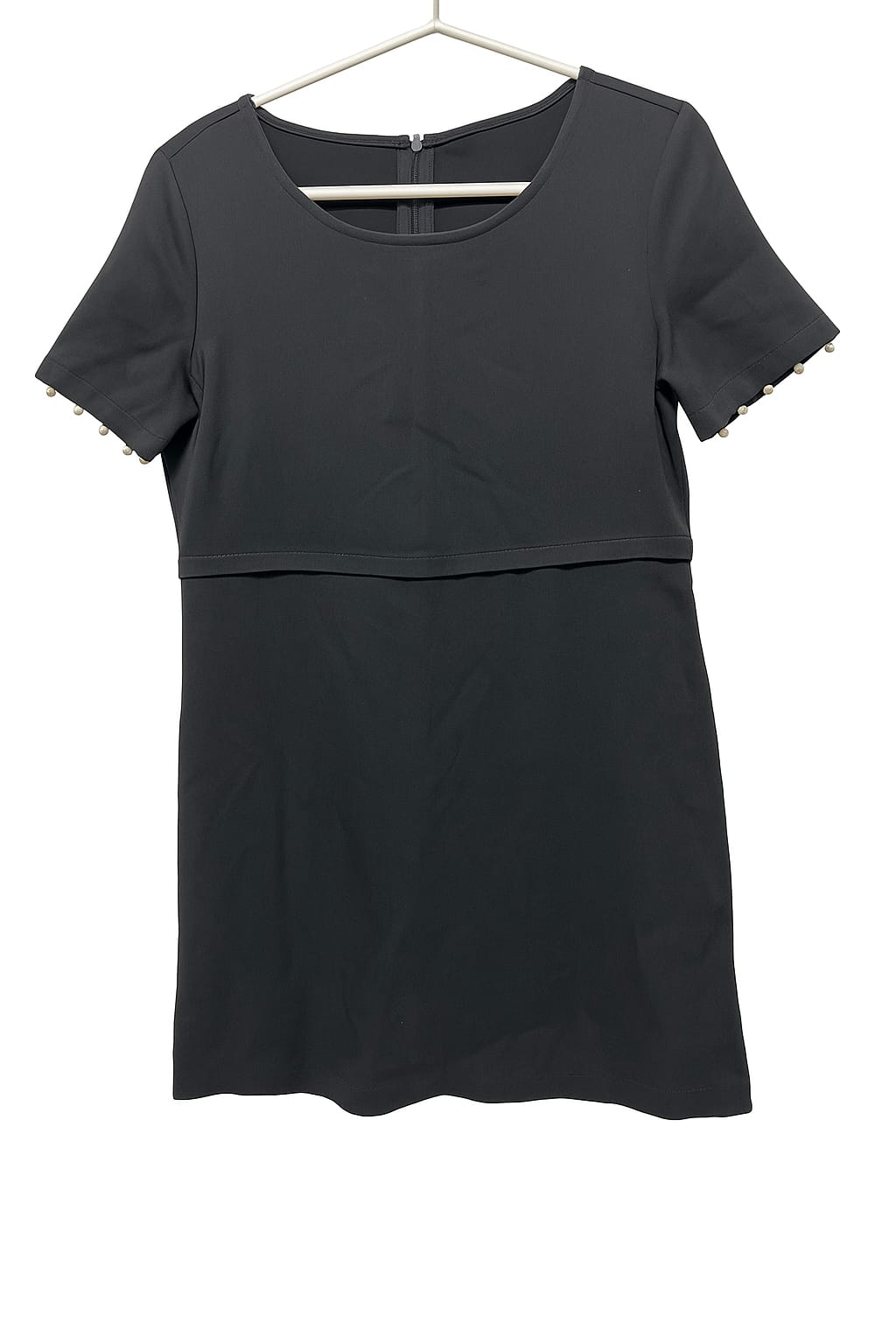 Giordano Ladies Black Short-Sleeved Dress (M-L)