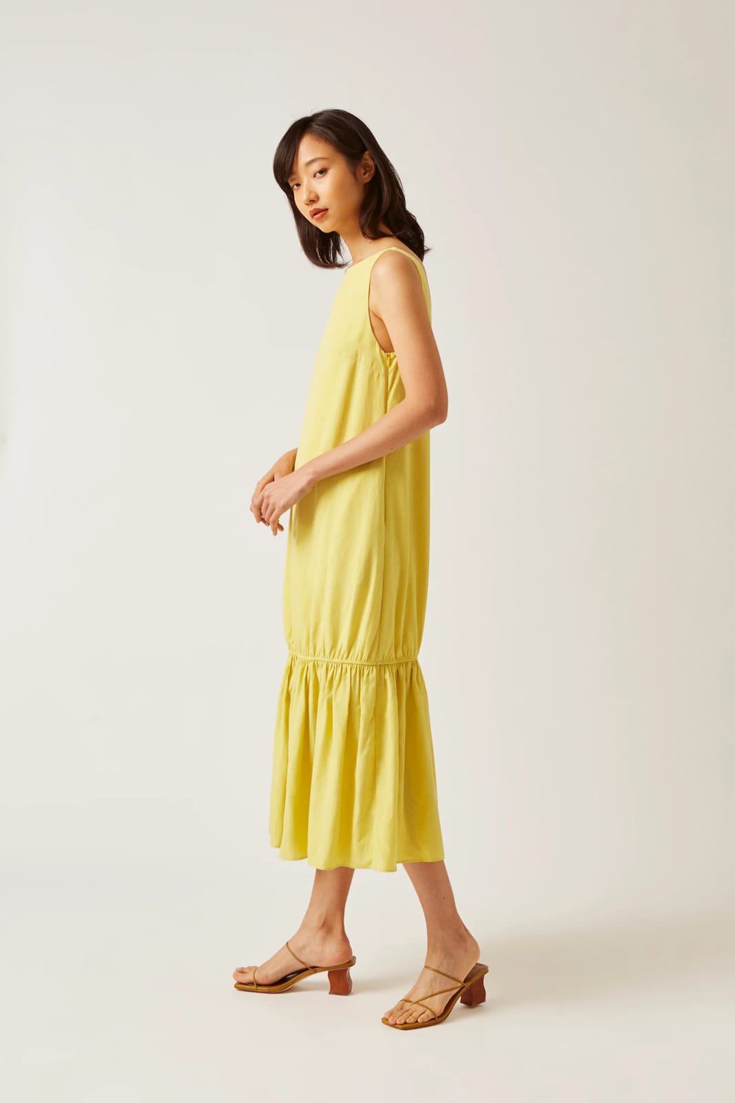 Our Second Nature Our Second Nature OSN Viscose Boat-Neck Midi Dress - Photo 5