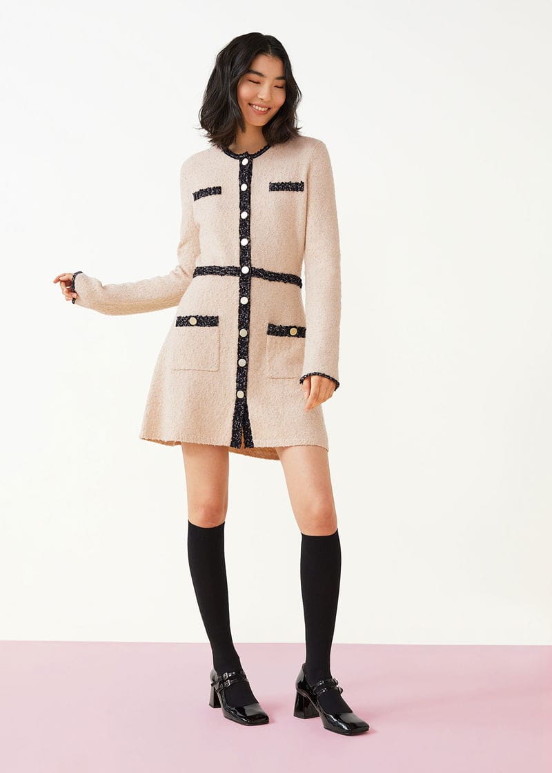 BNWT & Other Stories Bouclé Buttoned Dress - Photo 2