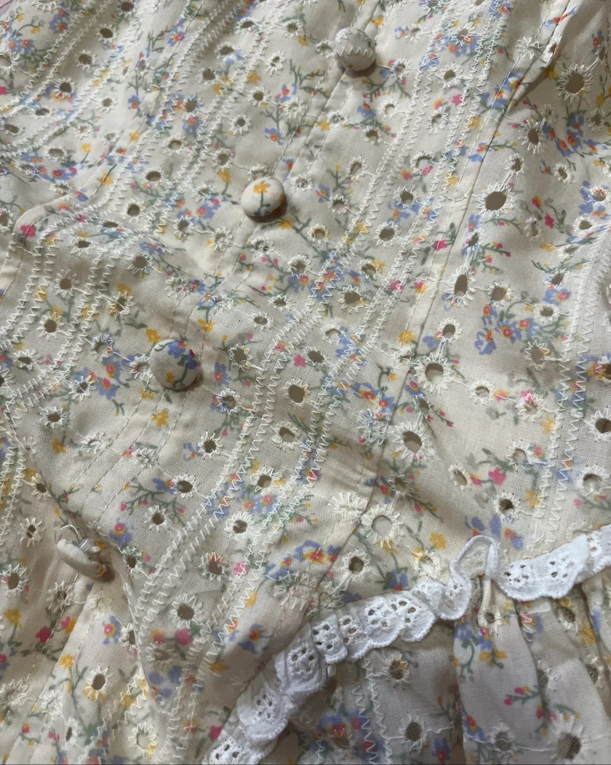 Viet style floral romper - Photo 5