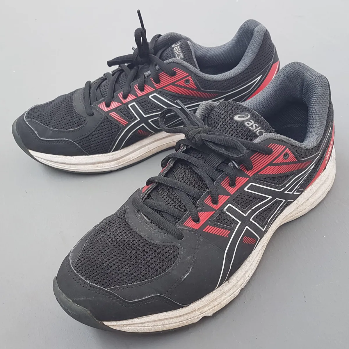 ASICS Original ASICS GEL-JOLT Running Shoes, US 10, UK 9, EUR 44, CM 28, Cosmopolitan, Cool Black & Red Sneakers, Pop Culture, Cult Street Fashion, Urban Style, Active Lifestyle, Timeless Appeal, Streetwise, Roadster, Everyday Shoes - Photo 8