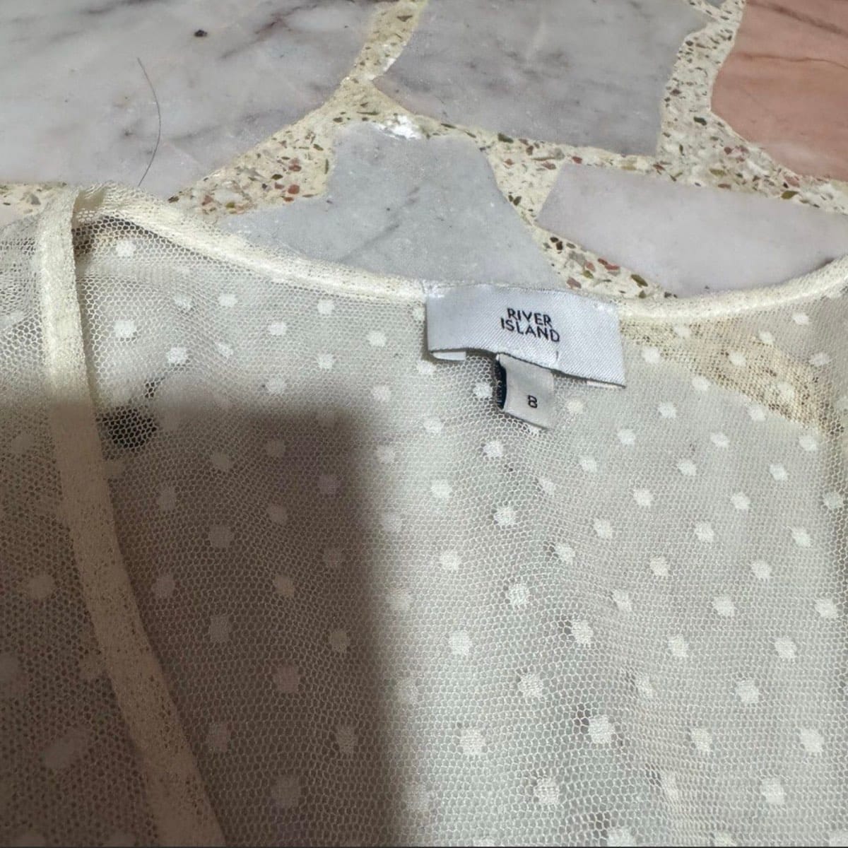 Dreamy White Ruffled Midi Dress - Photo 3