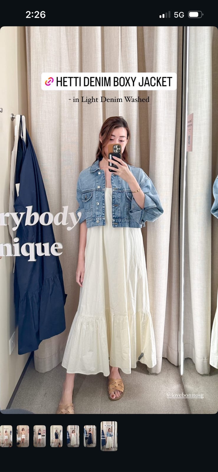 Love Bonito Hetti Denim Boxy Jacket - Photo 5