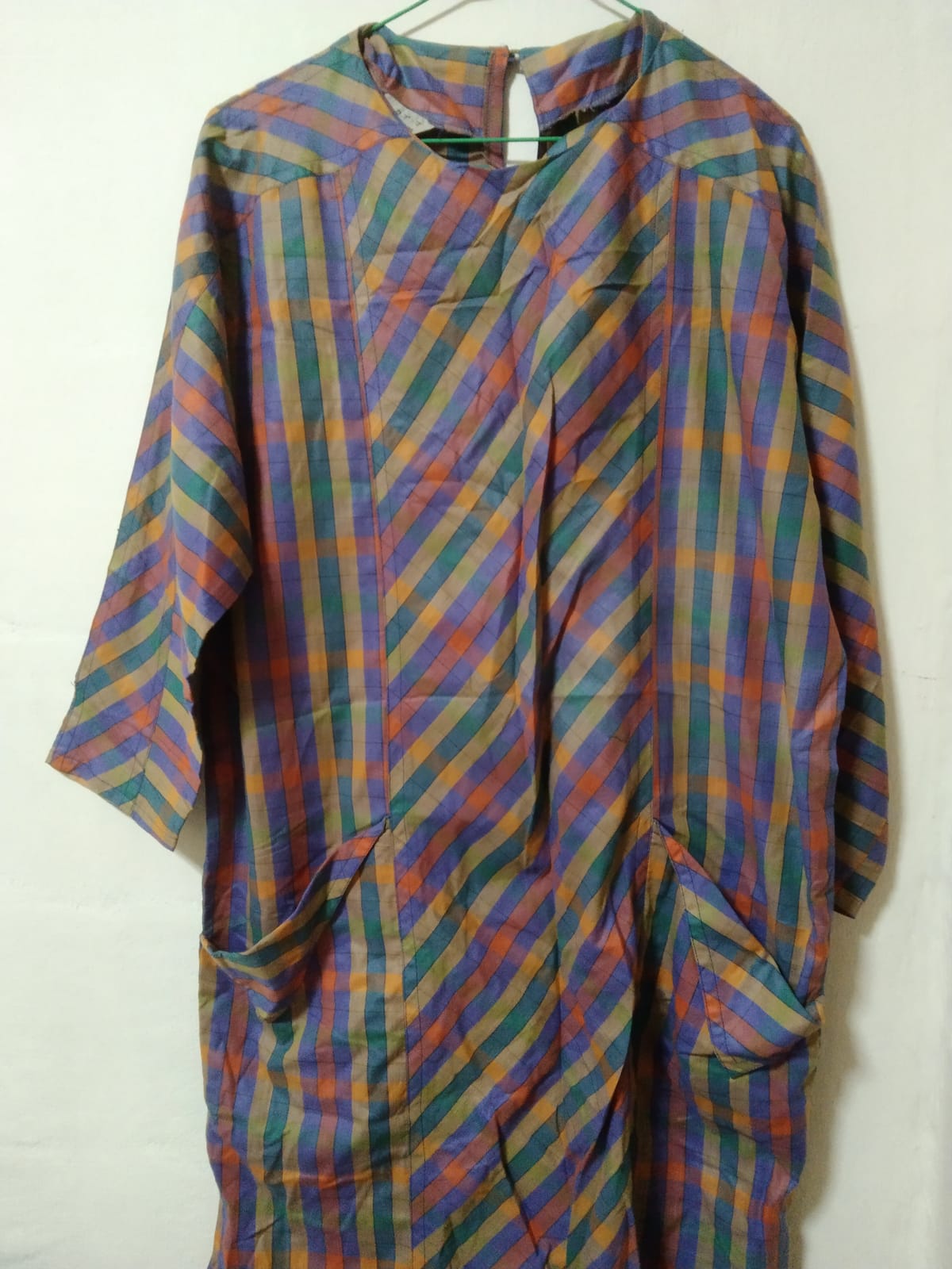 Retro Multicolour Striped Dress