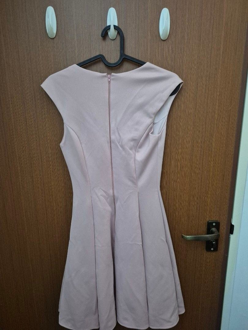 ASOS Chic ASOS Pale Pink V-Neck Dress (UK 6) 💕 - Photo 2