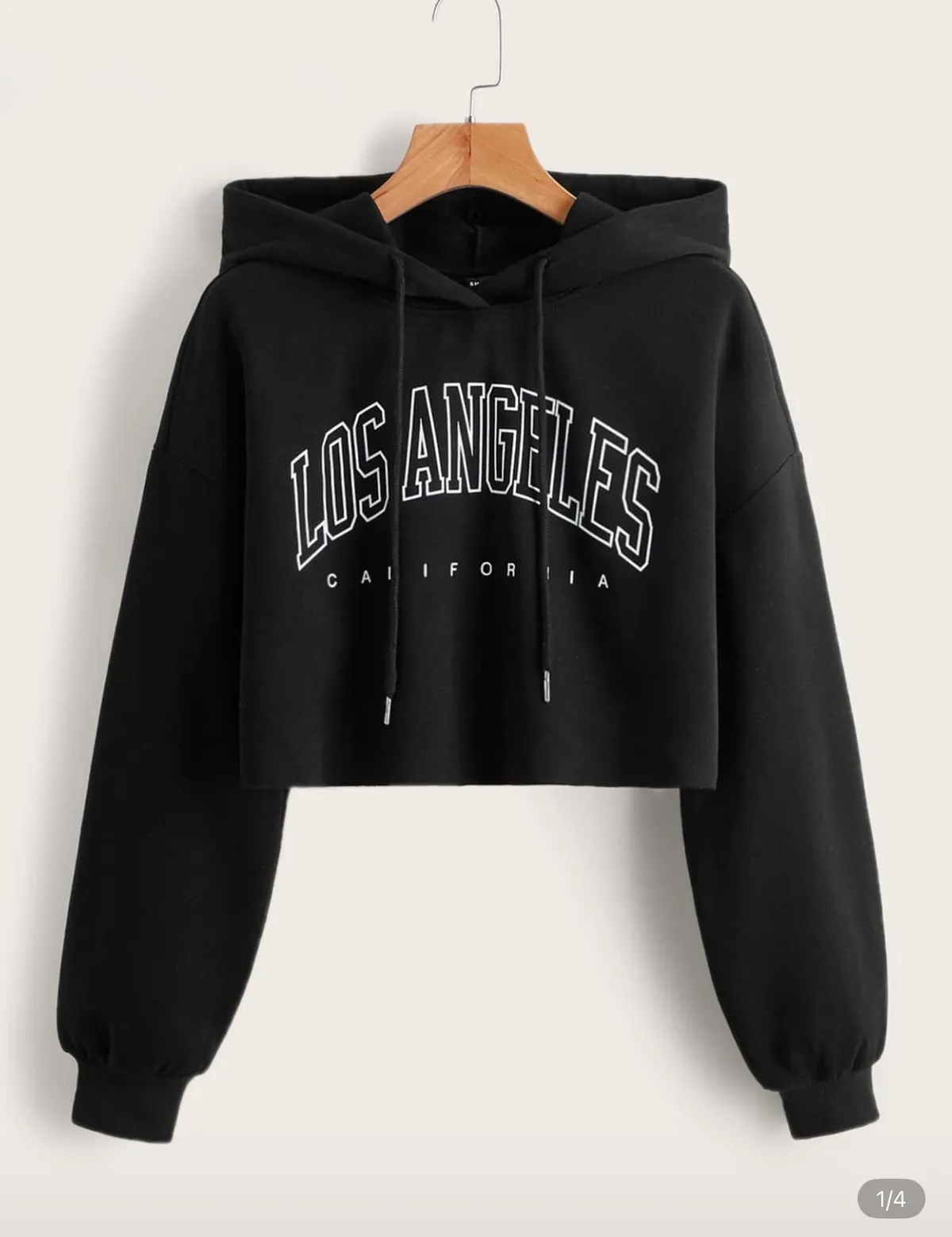 Cropped Los Angeles Hoodie