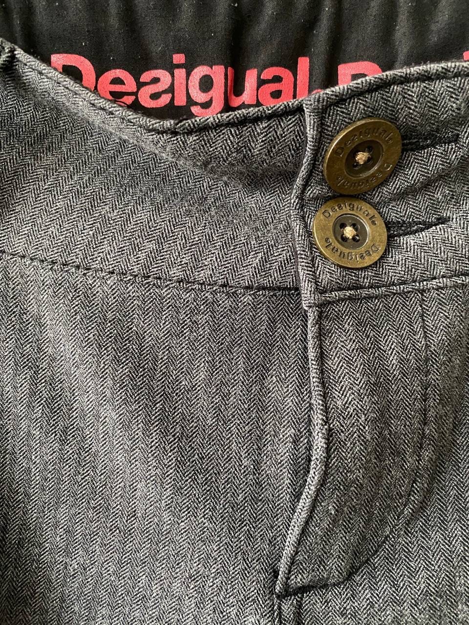 Desigual DESIGUAL Grey Tweed Capri Cargo Joggers (EUR 30) - Photo 5