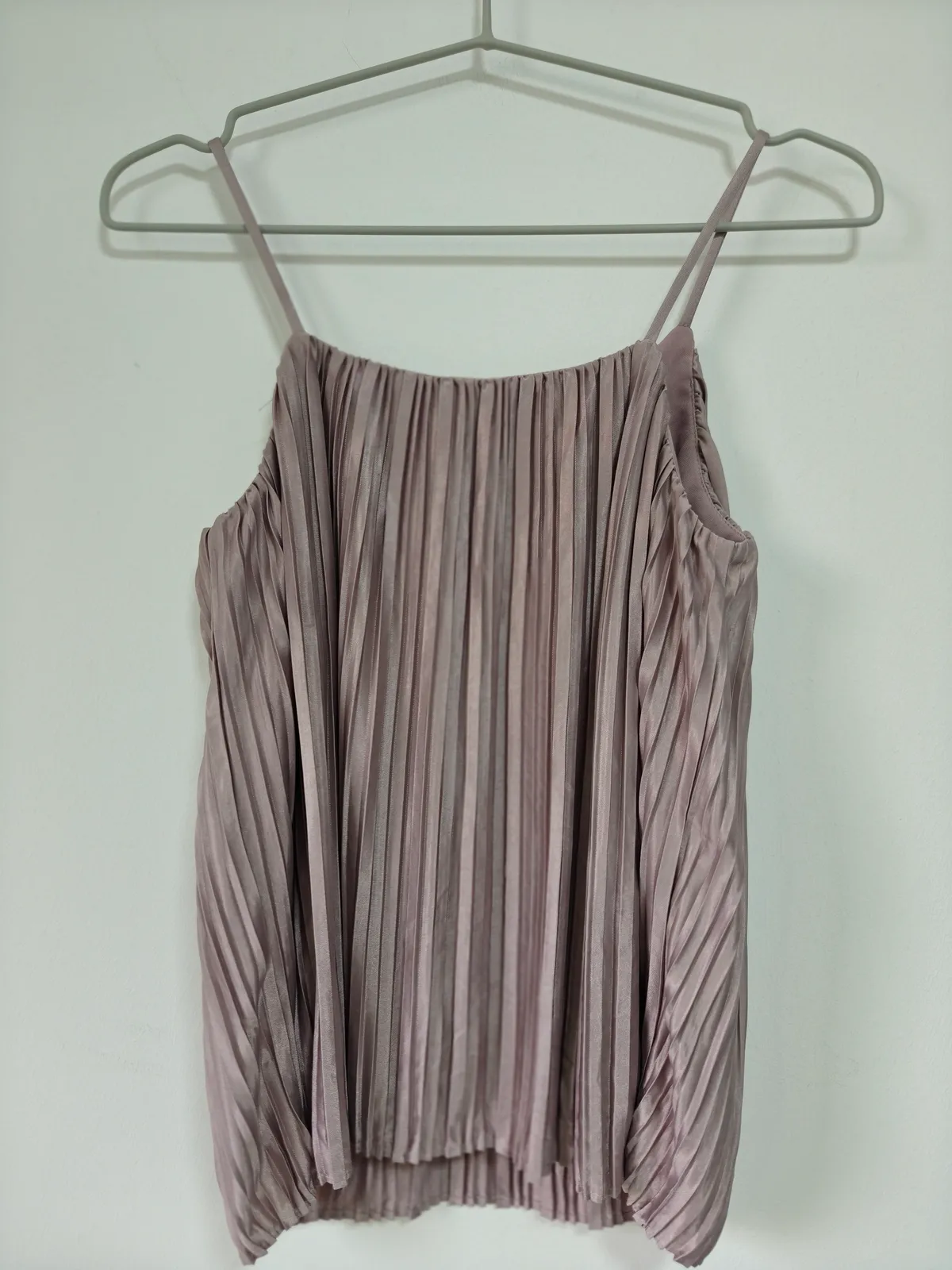 Theclosetlover Chic Pleated Lilac Cami Top - Photo 2