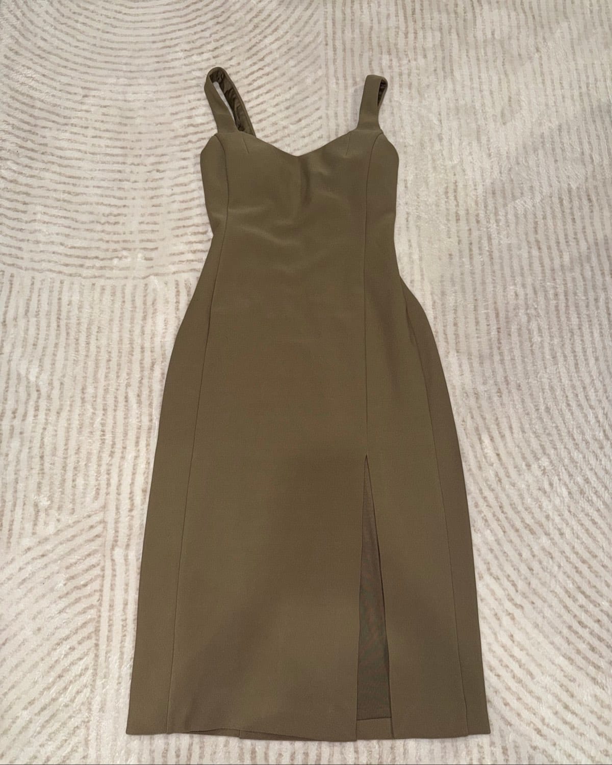 Chic Olive Bodycon Dress