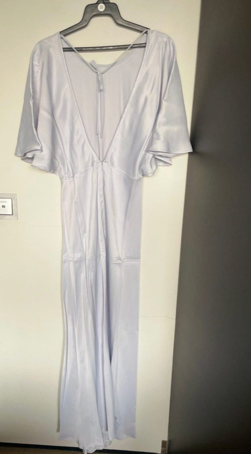 Elegant Satin Maxi Dress