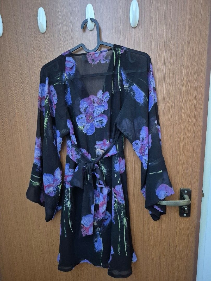 ASOS ASOS Floral Print Dress w/ Waist Tie (Size UK 8) - Photo 2