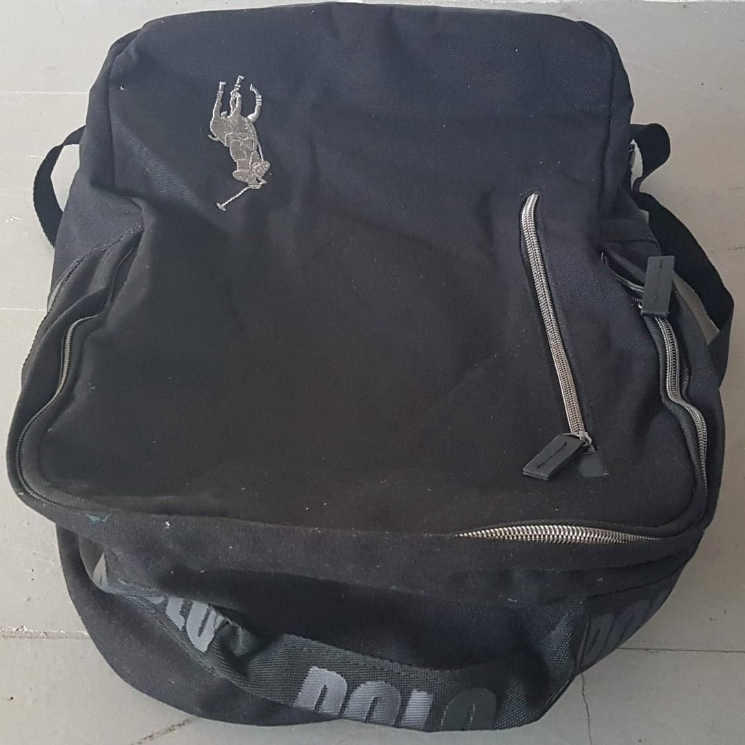 Ralph Lauren Original Ralph Lauren Backpack, Polo by Ralph Lauren from USA, Cool Rucksack, Cosmopolitan, Luxury Lifestyle, Ralph Lauren Fragrances, Black Haversack, Grey Ralph Lauren Polo Logo, Travel Pack, Urban Style, Timeless Appeal, Sophistication, Pop Culture - Photo 3