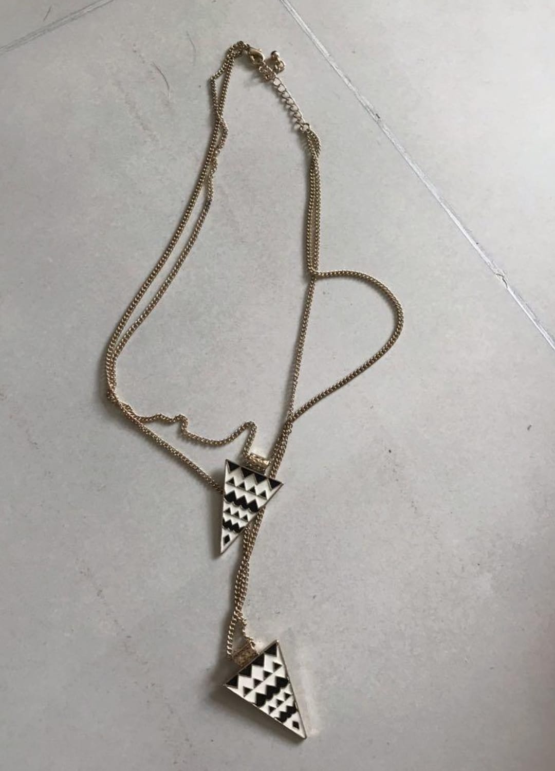 Geometric Charm Necklace