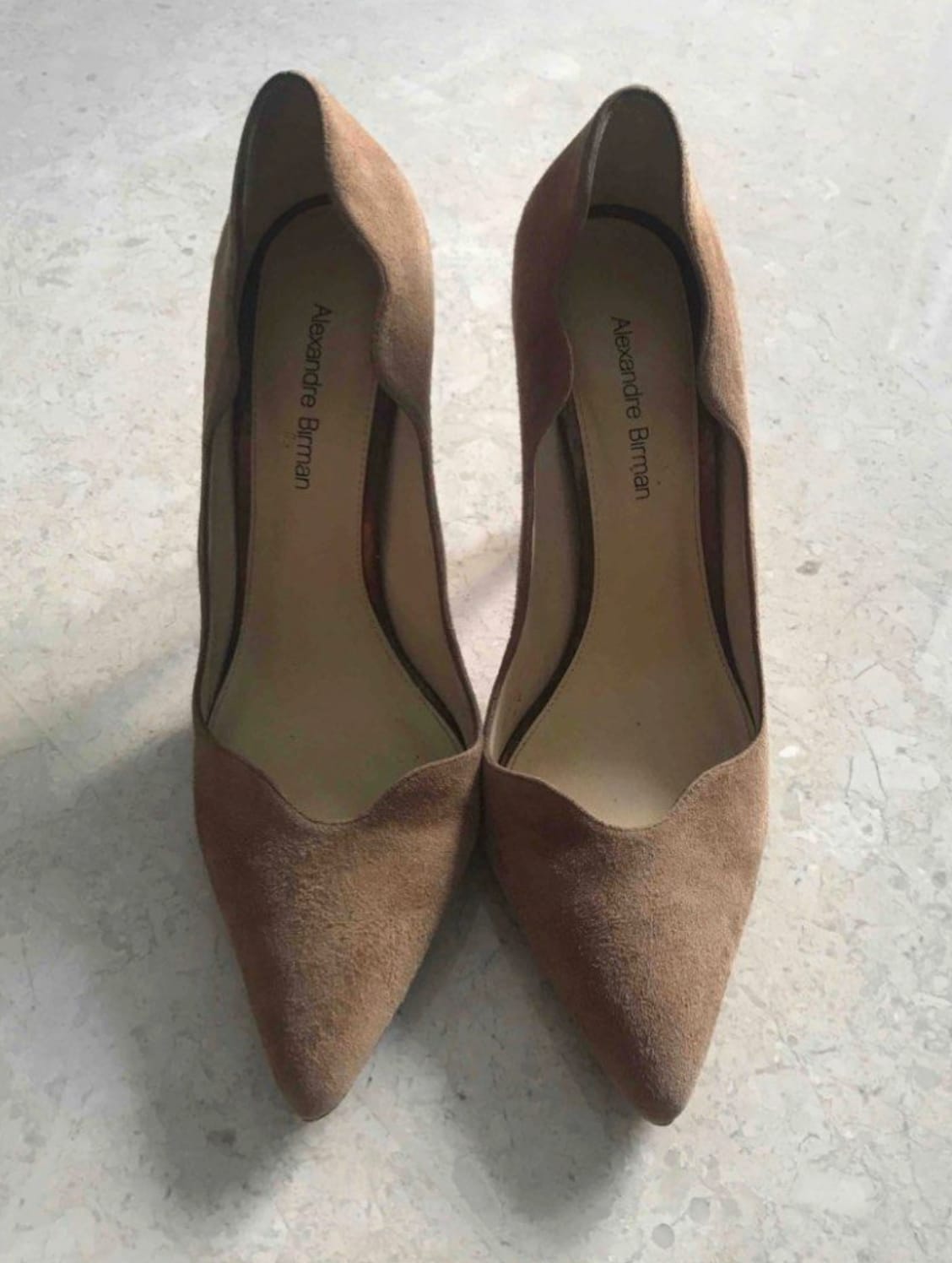 Alexandre Birman Suede Pointed Heels