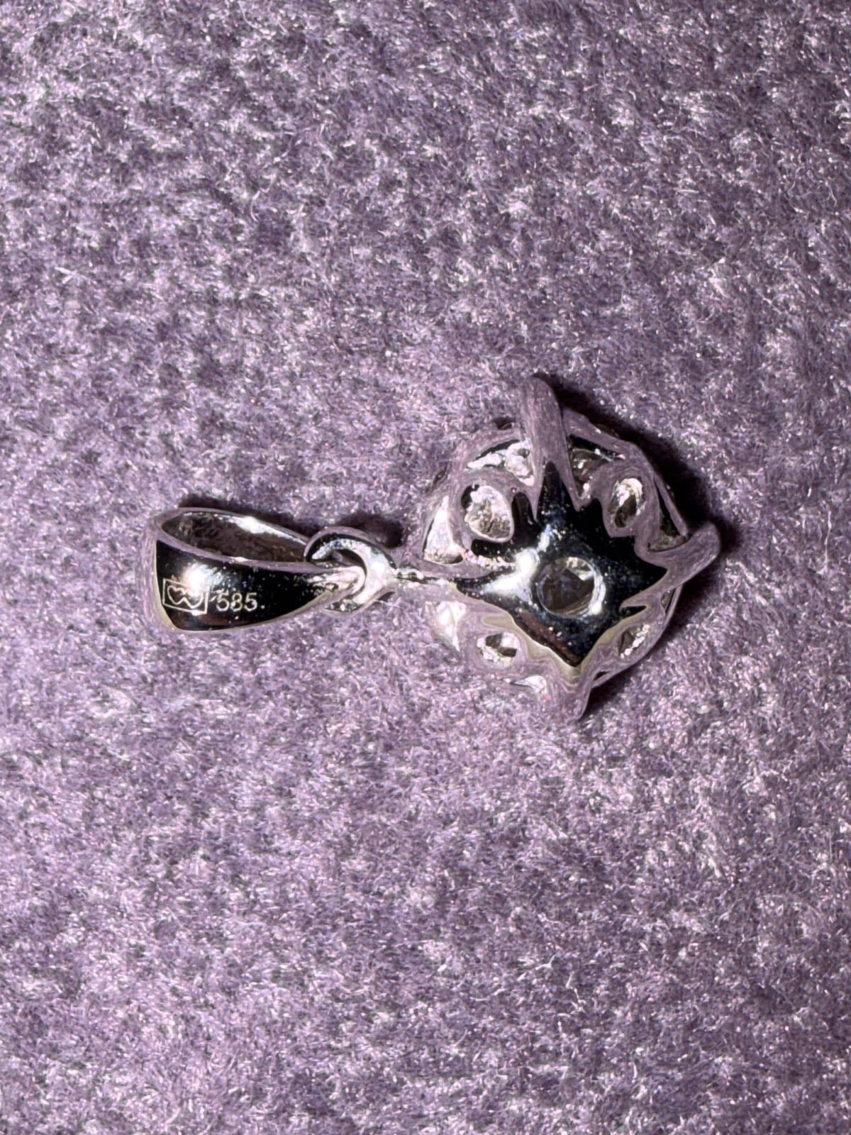 Goldheart Goldheart Regalia 14K white gold diamond pendant - Photo 4