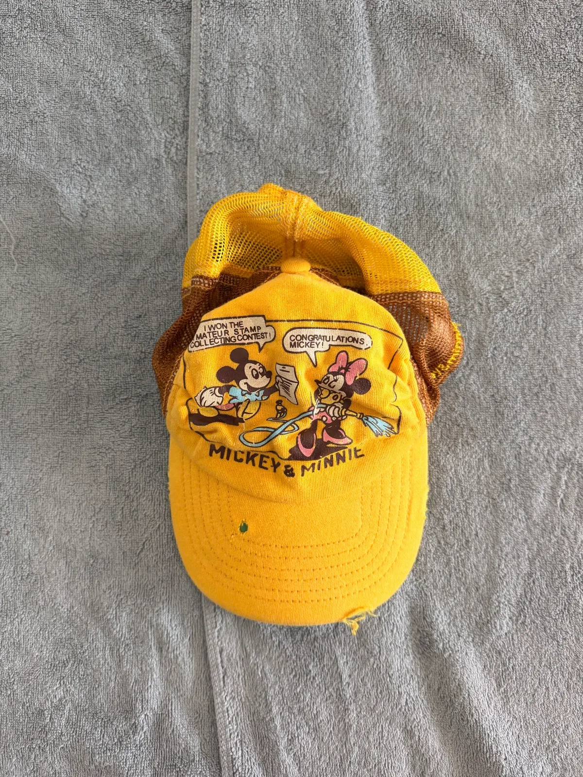 Vintage Mickey & Minnie Mesh Cap