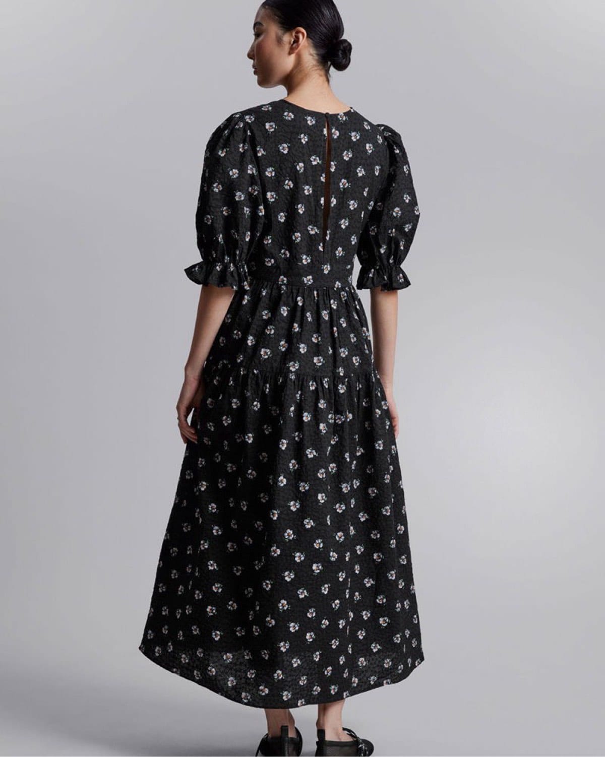 & Other Stories & Other Stories -  Floral Puff Sleeve Maxi Dress - Photo 4