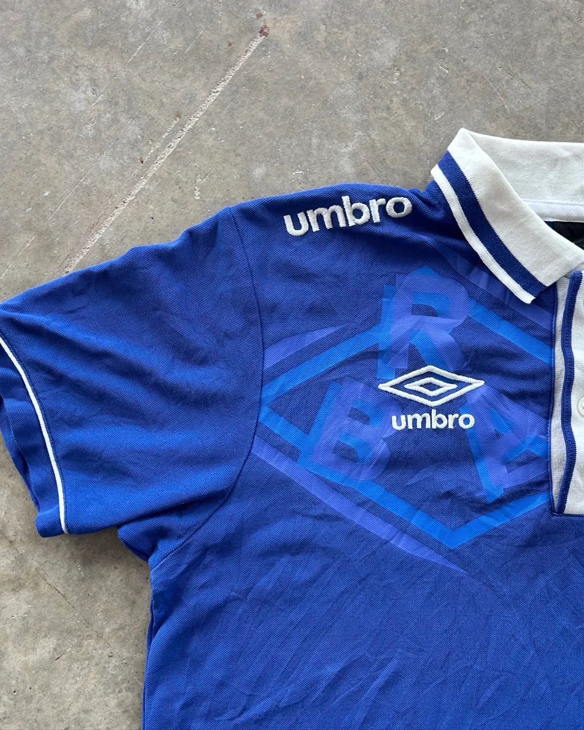 Umbro Retro Umbro Soccer Jersey - Photo 3