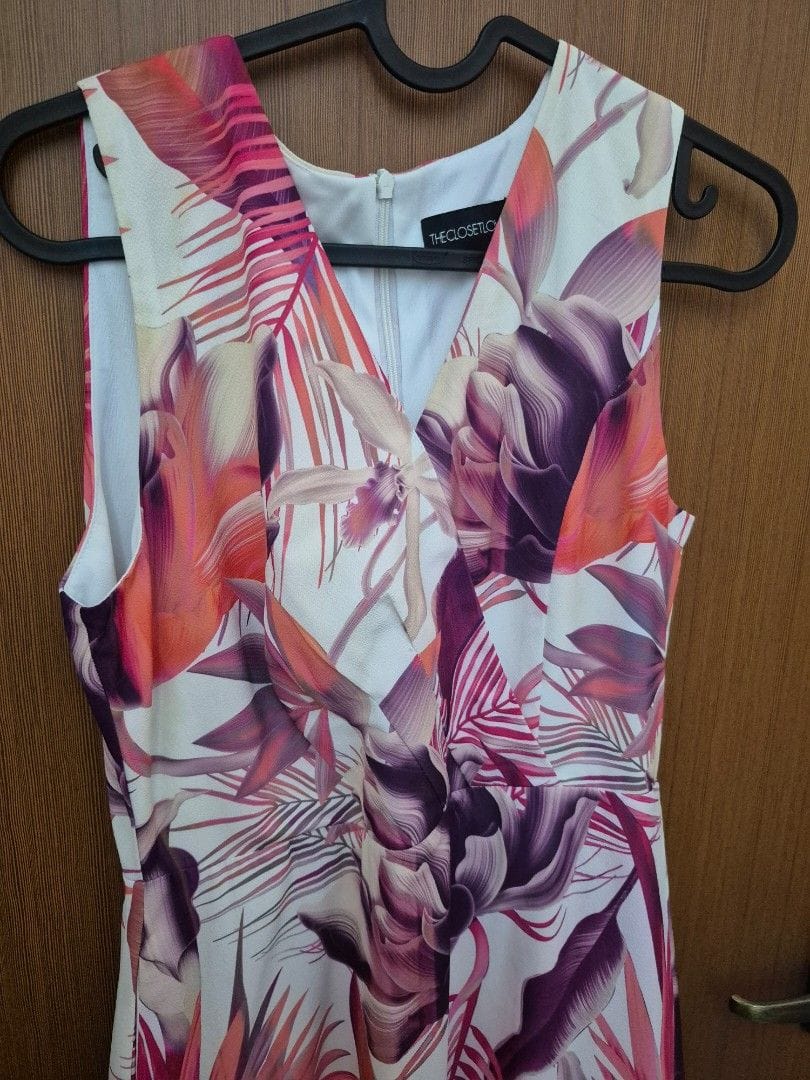 The Closet Lover The Closet Lover Floral Sleeveless Dress (Size M) - Photo 3