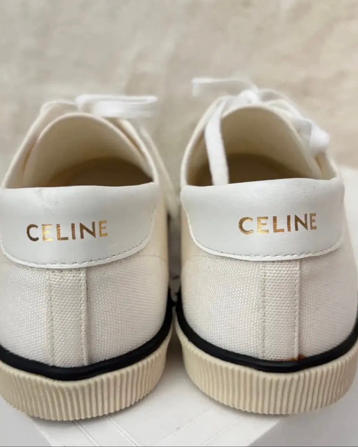 Celine CELINE Off White sneakers - Photo 2