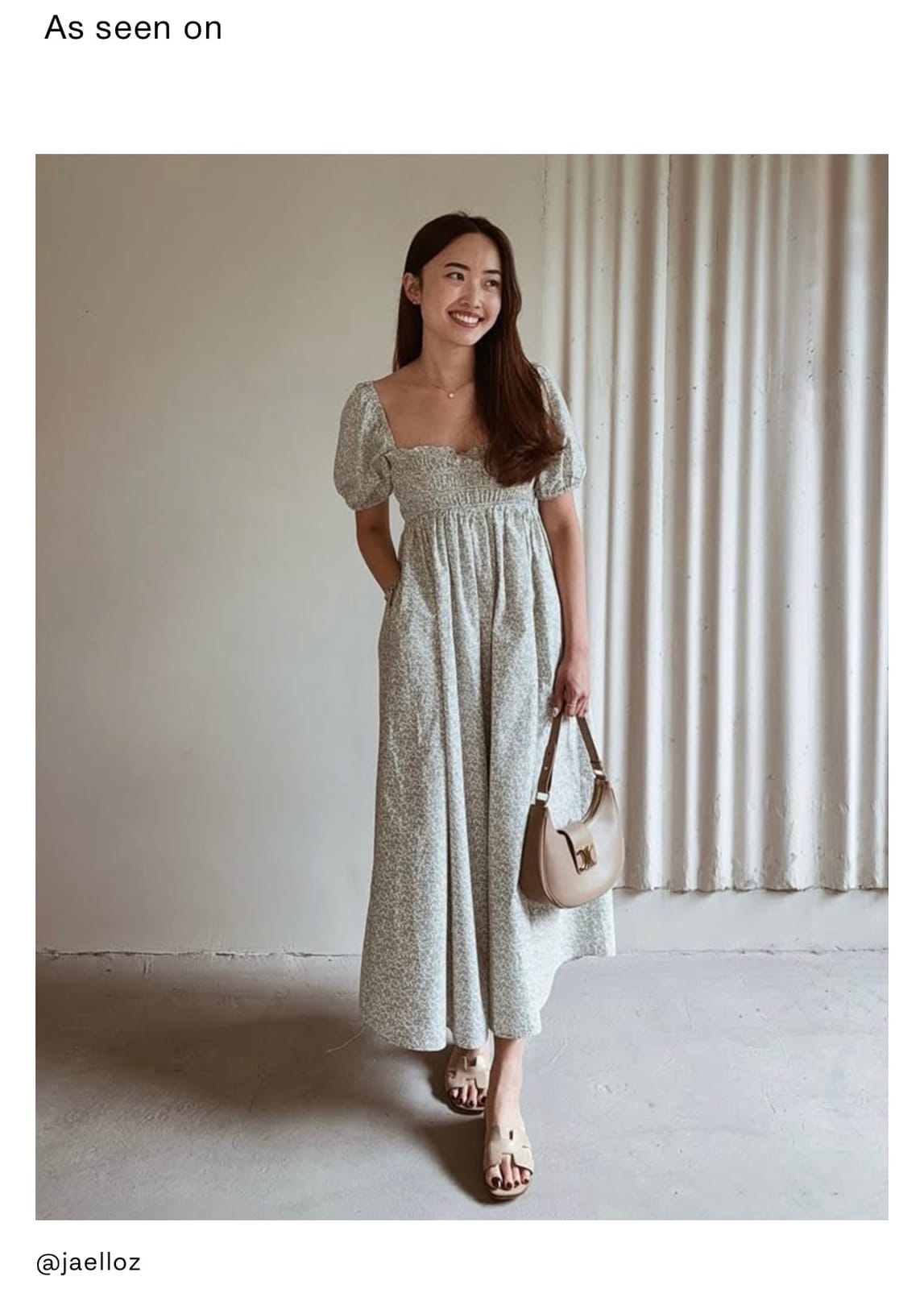 Caramel Monster Anka Midi Dress - Sasha Kiora