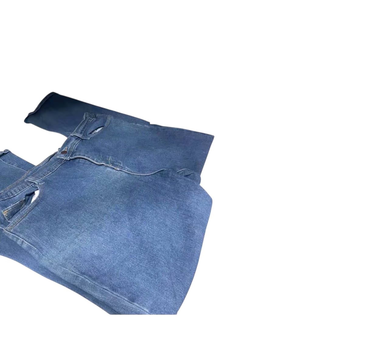 Classic Blue High-Waisted Jeans