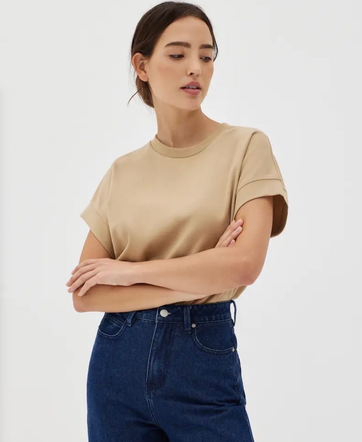 Love Bonito Kenadi Relaxed Jersey Tee - Photo 2