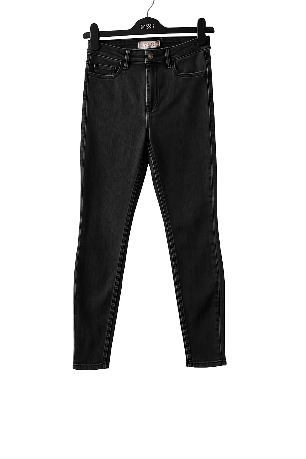 GUESS Faded Black 1981 Power Skinny Jeans (Size 28)