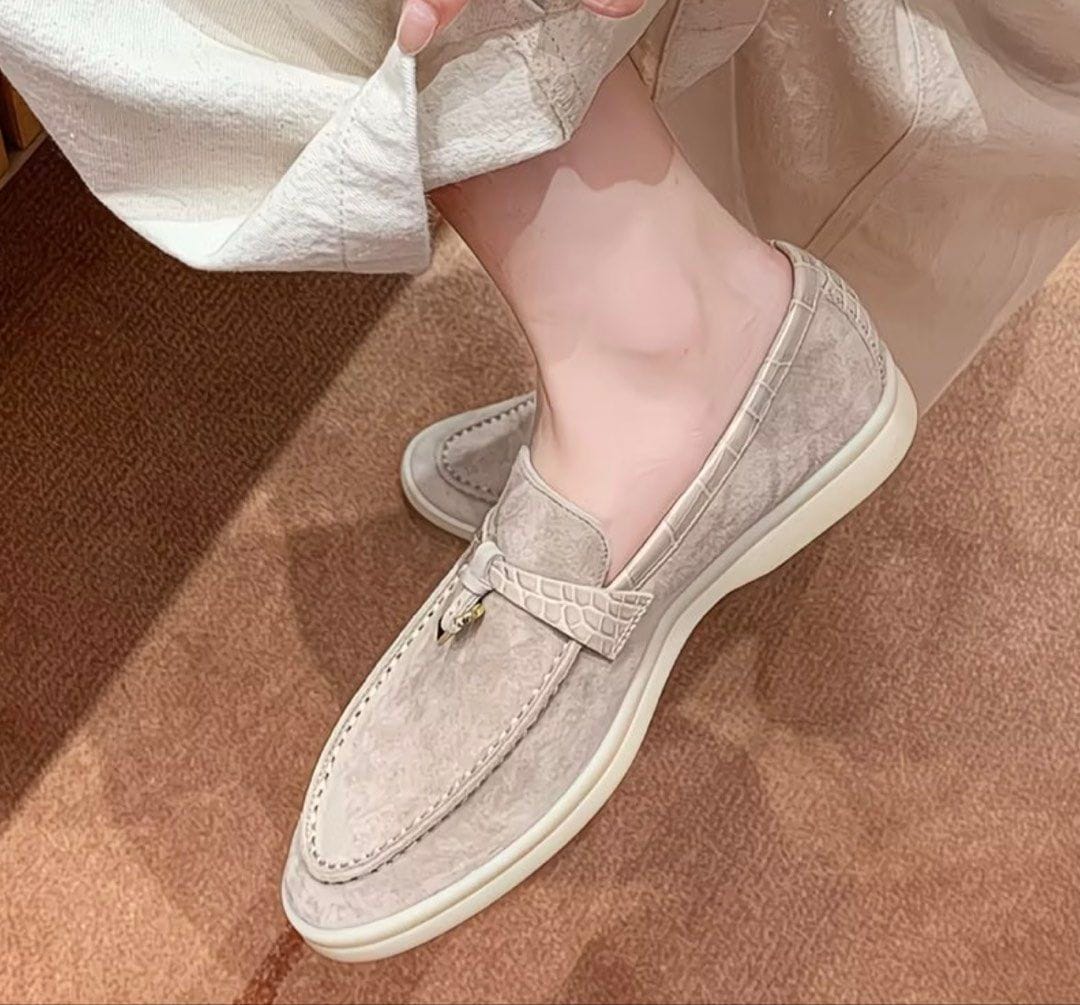 Chic Beige Loafers