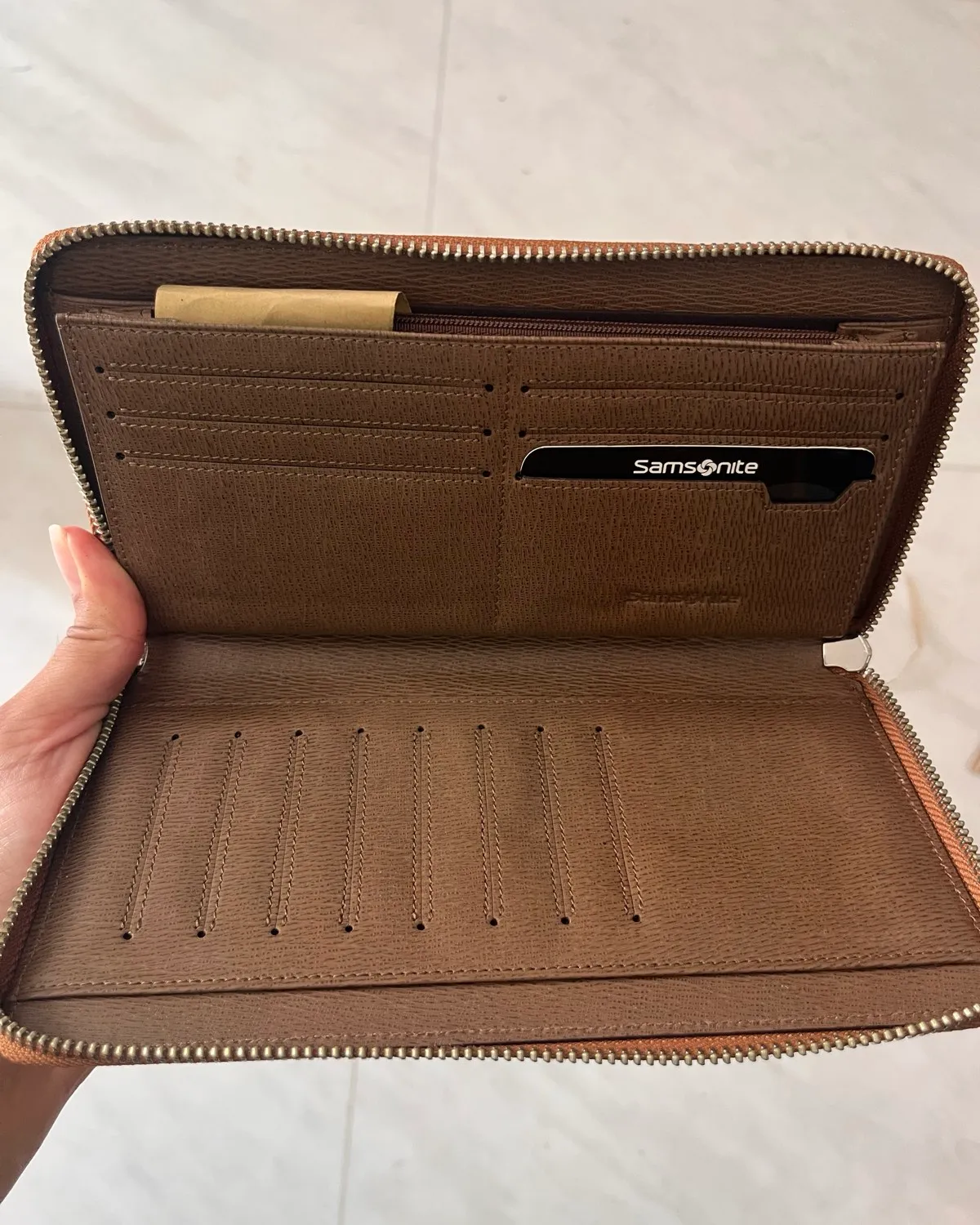 Samsonite Brand new Samsonite leather purse - Photo 4