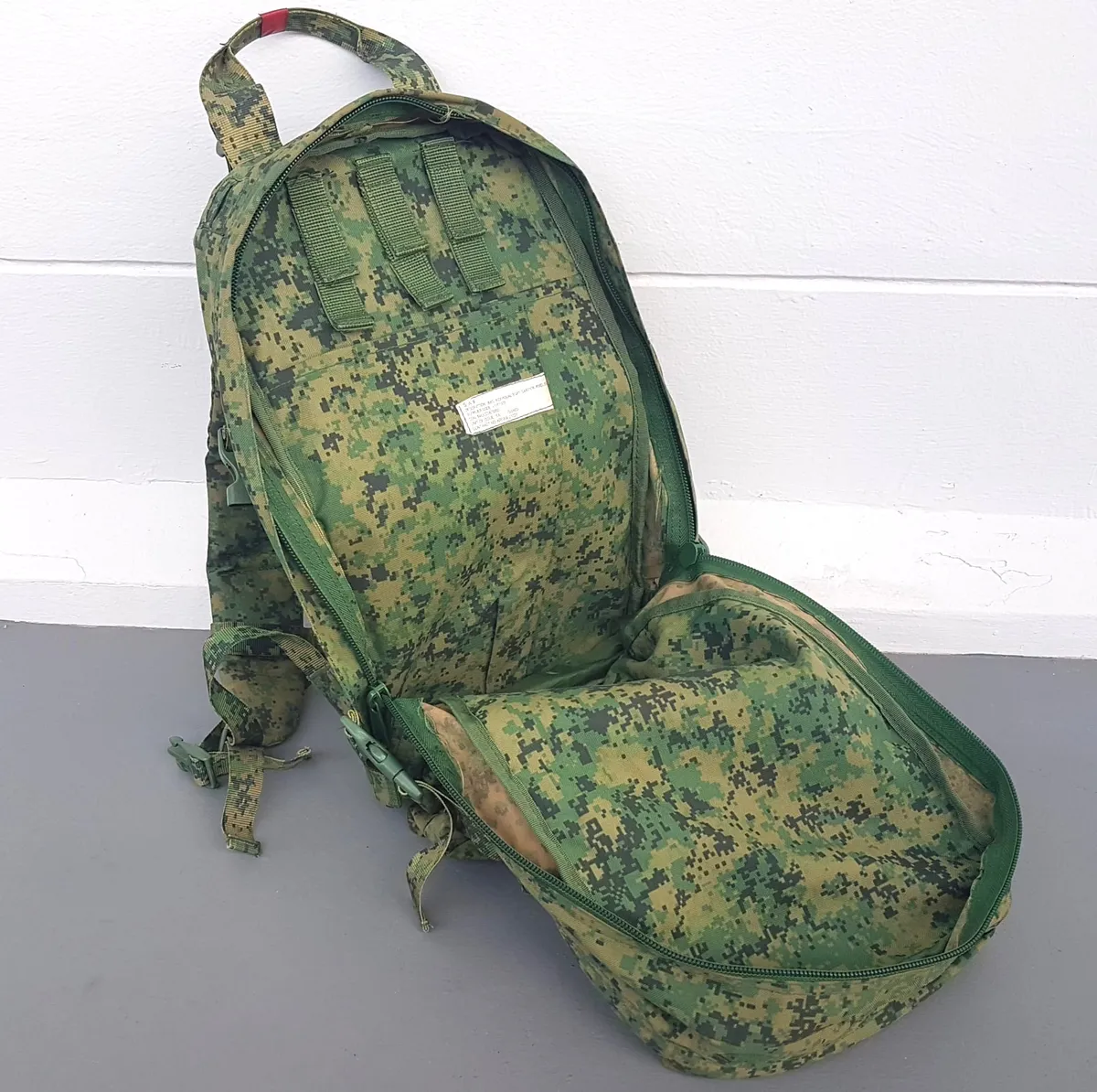 Camo Camouflage Haversack, Heavy Duty Backpack, Tactical Bag, Camo Rucksack, Military, Combat, Cosmopolitan, Travel Pack, Continental, MOLLE Design, Backpackers, Sophistication, Streetwise, Roadster, Timeless Appeal, Pop Culture, Cult Street Fashion - Photo 4